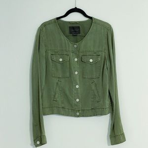 Anthropologie Sanctuary LA Army Green Jacket, M